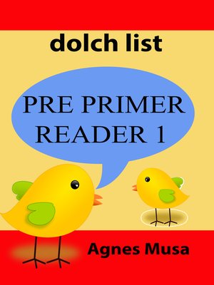 cover image of Pre Primer Reader 1